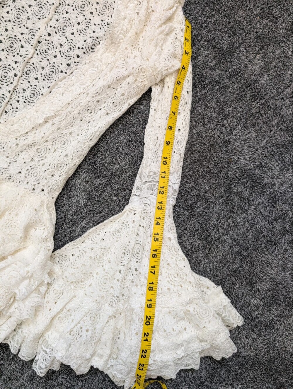 O.A.K Handmade Edwardian Lace Halloween Costume Blouse + Bustle Petticoat SZ SM - Picture 12 of 16